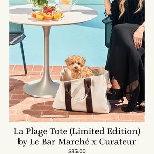 Le Bar Marche oversized tote